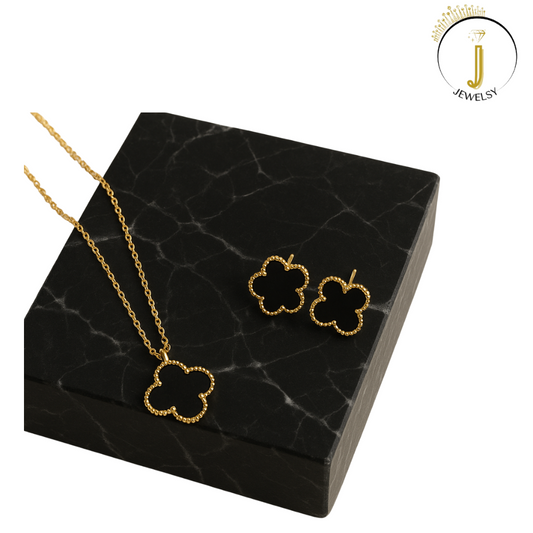 Elegant Black Clover Set